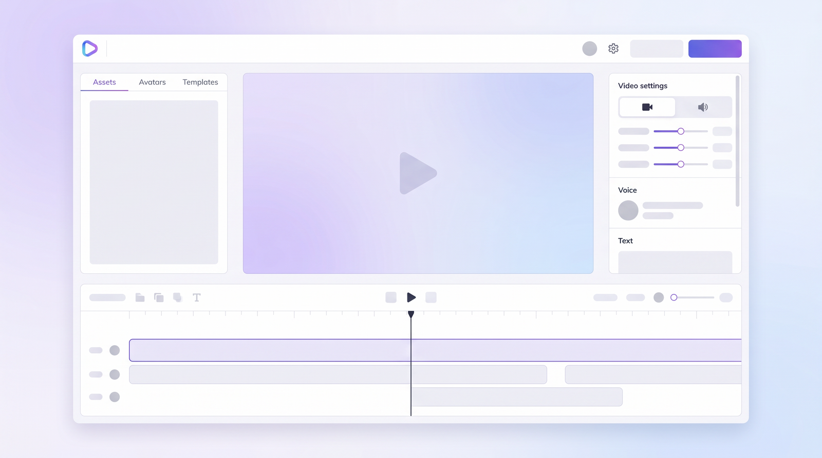 HeyGen interface